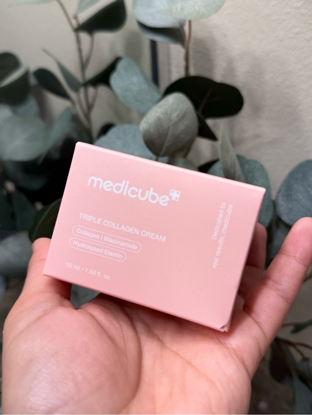 Medicube Triple Collagen Cream — Pink Hydrating Face Moisturizer